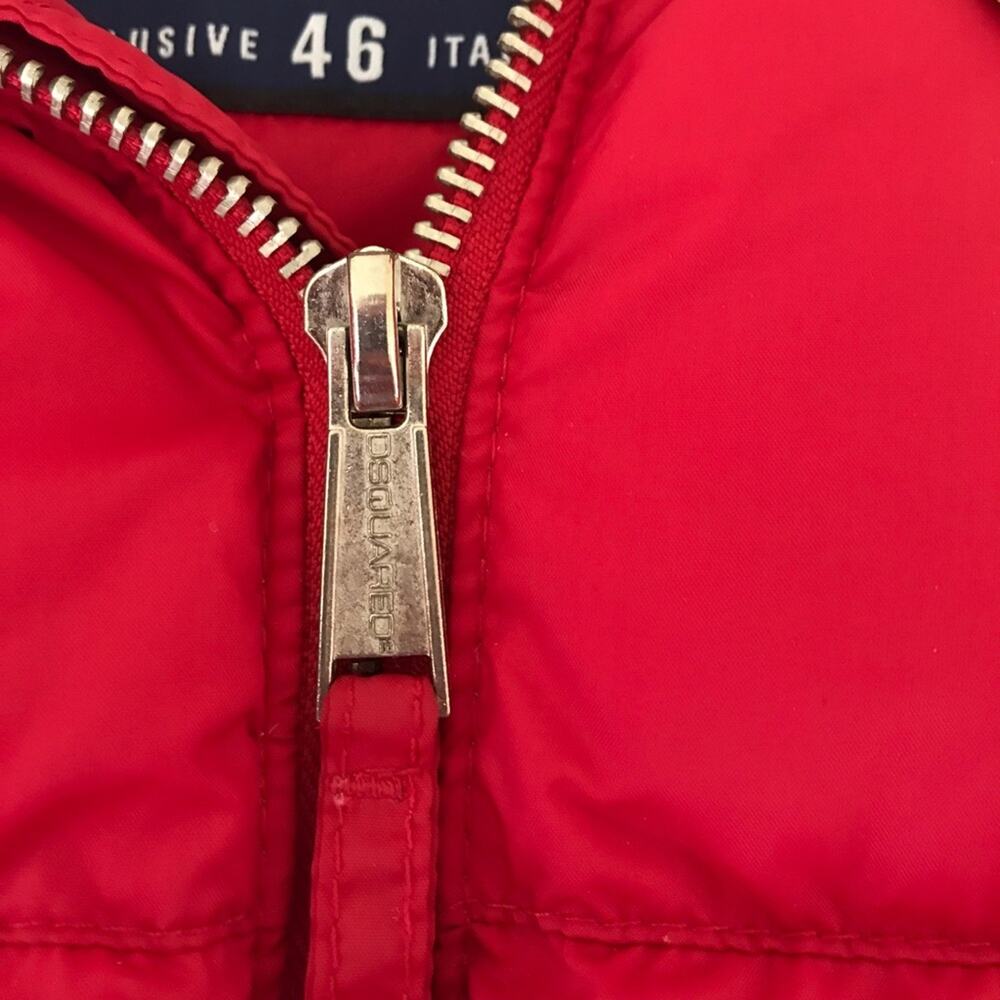 🗽🩶Dsquared Red Puffer Jacket - Picture 4 of 7